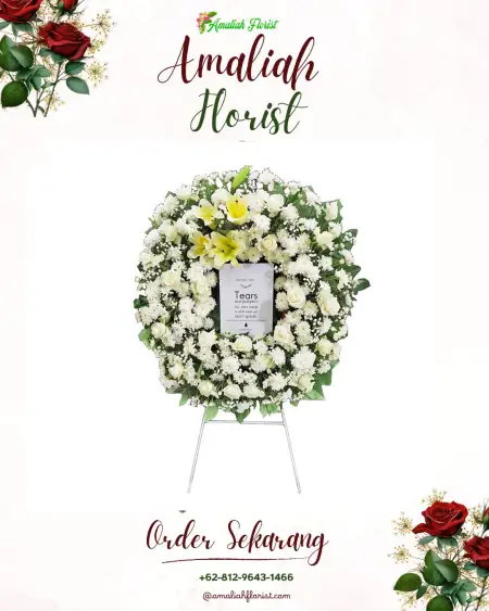 Krans Bunga Duka Samaran